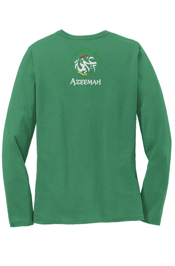 Finger Long Sleeve Cotton Tee