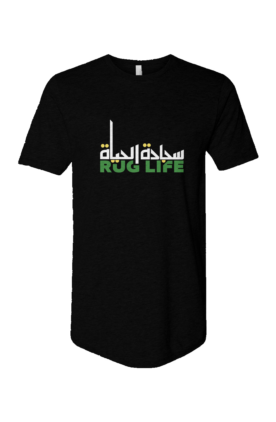 Rug life Cotton Long Body Short Sleeve Crew