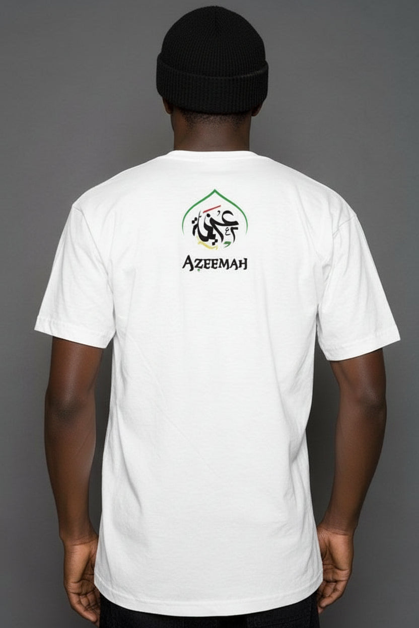 Finger Azeemah logo v neck