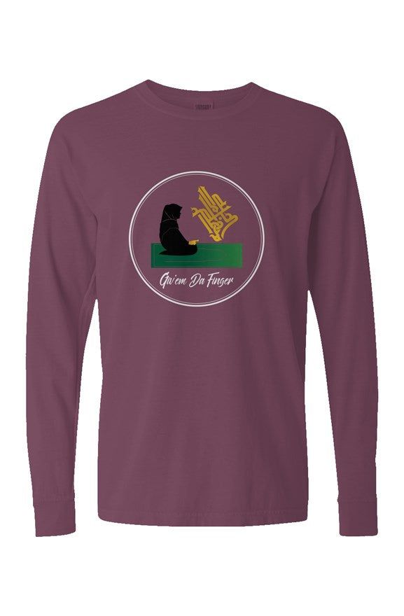 Pigment Dyed Heavyweight Long Sleeve T Shirt