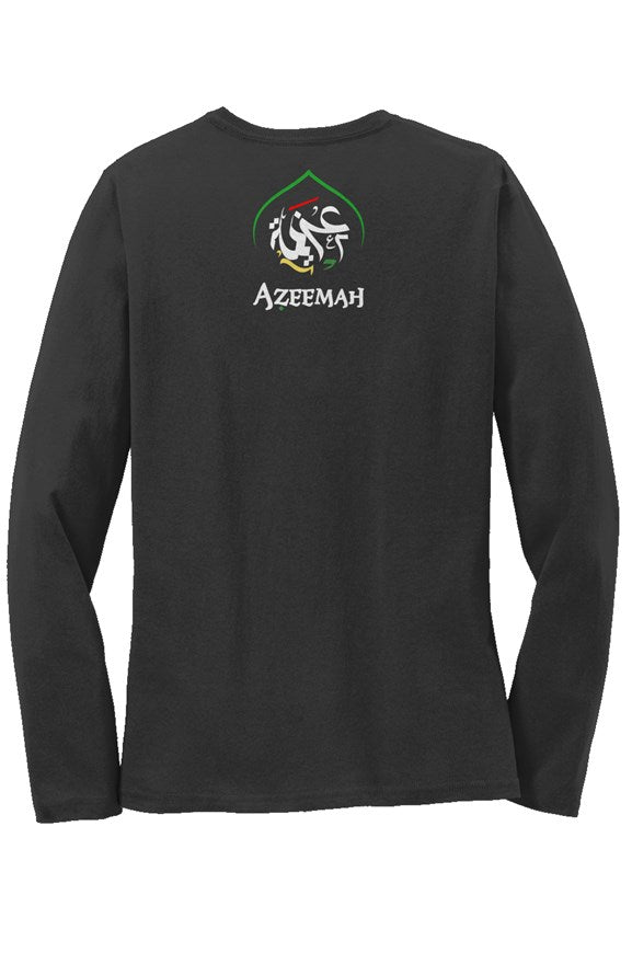 Finger Long Sleeve Cotton Tee