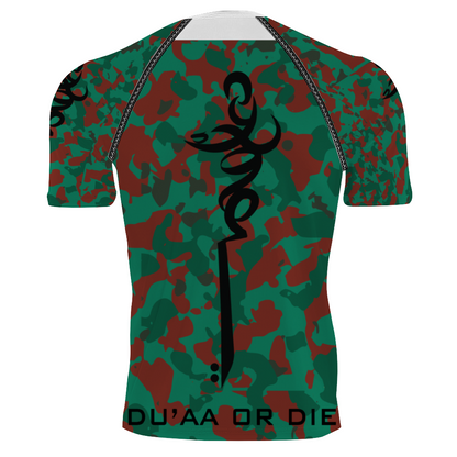 Du,aa or Die Man's Fitness Tops Stretchable Quick Drying Sports Tees
