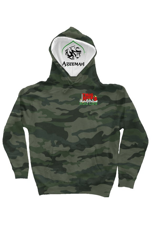 Camo Independent Heavyweight Hoodie