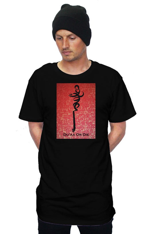 Dua red long tee