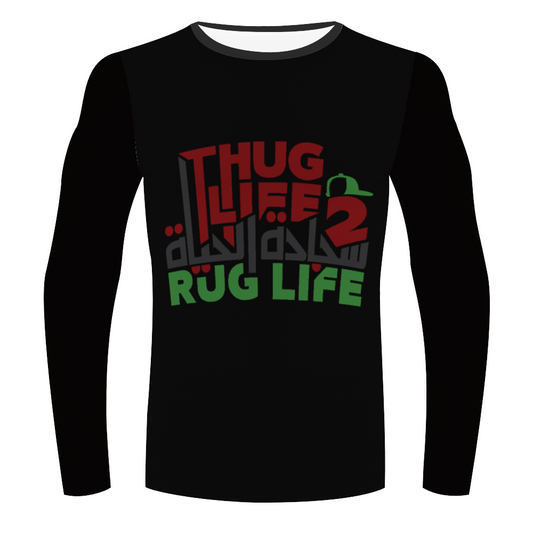 Thug Sports Tops Stretchable Quick Drying Long Sleeve Tees